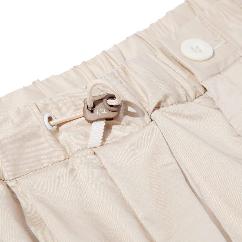 F/CE Solotex Pigment-Dye Layered Trousers Ecru