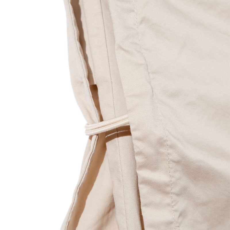 F/CE Solotex Pigment-Dye Layered Trousers Ecru