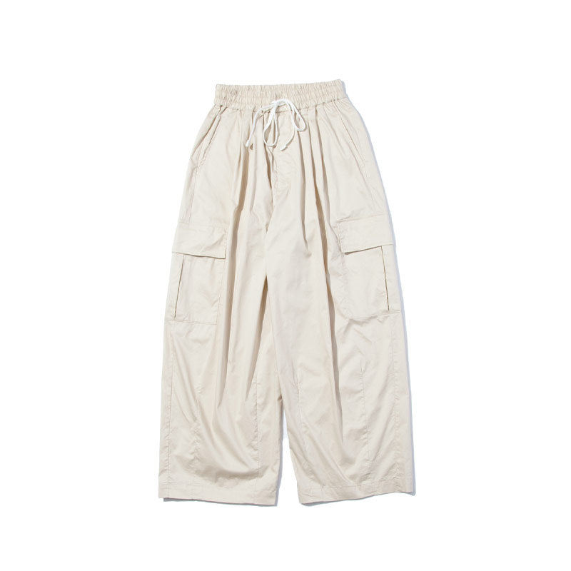 F/CE Pigment Dye Cargo Trousers Ecru
