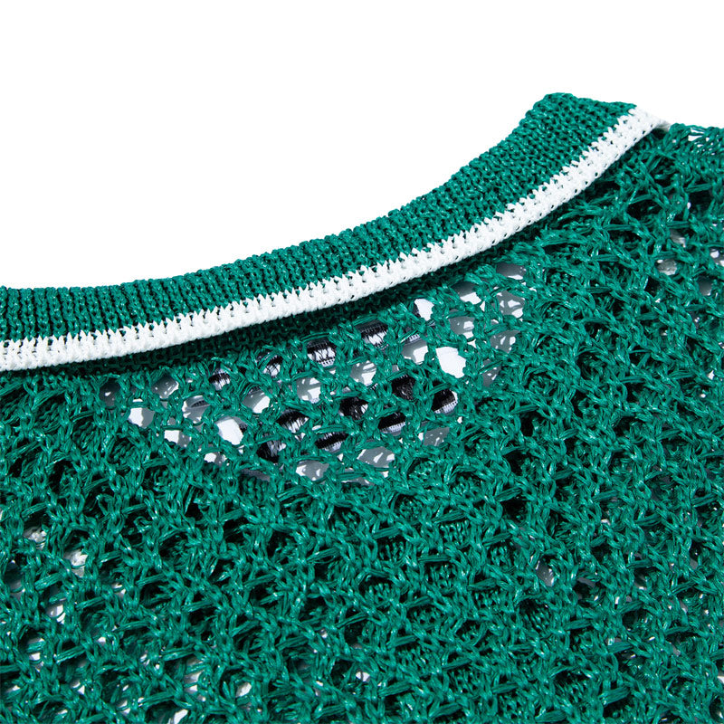 F/CE Mesh Knit Shirt Green