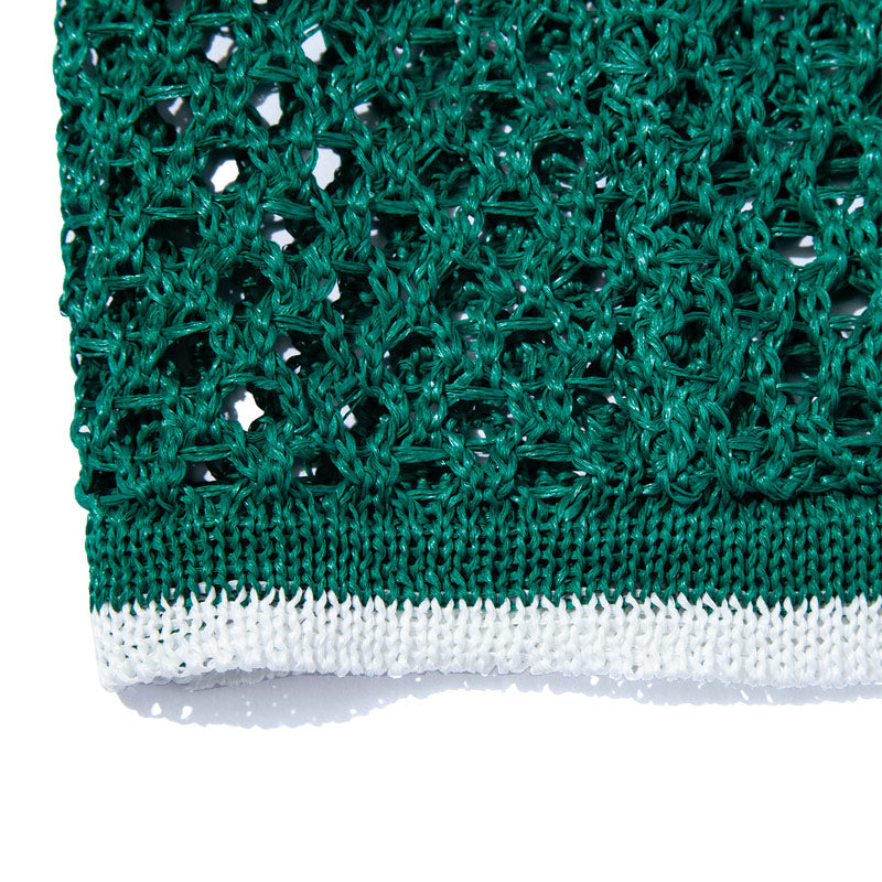 F/CE Mesh Knit Shirt Green