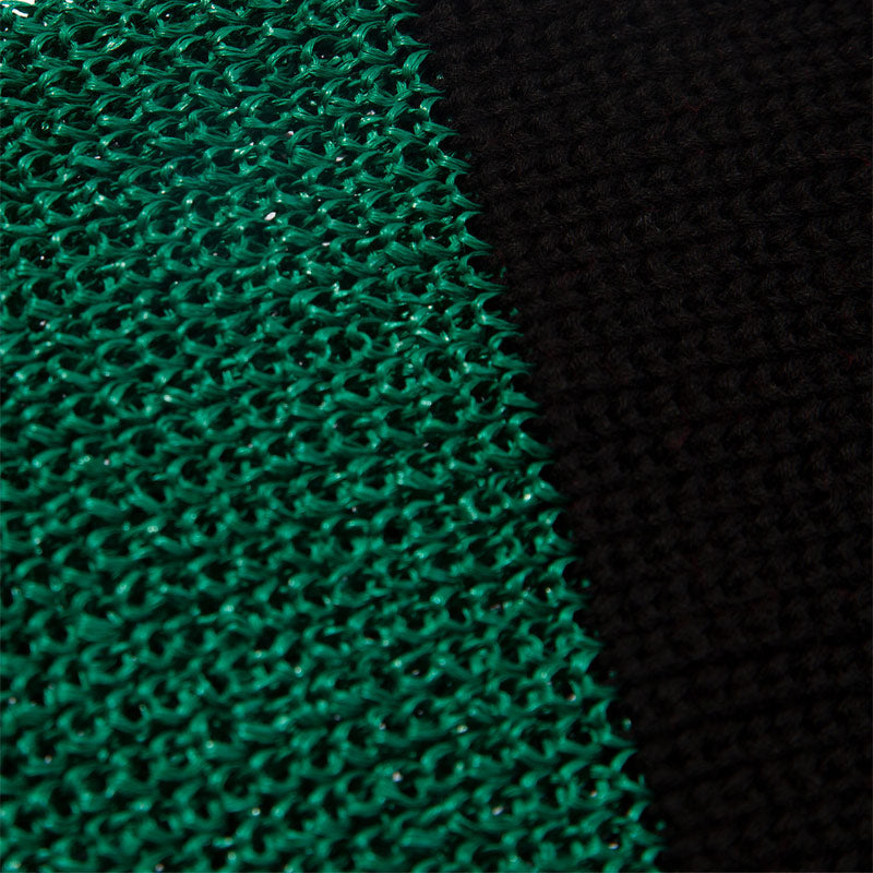 F/CE Border Crash Knit Black