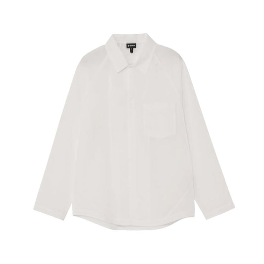 GOLDWIN | Sheer Nylon Wind Shirt White