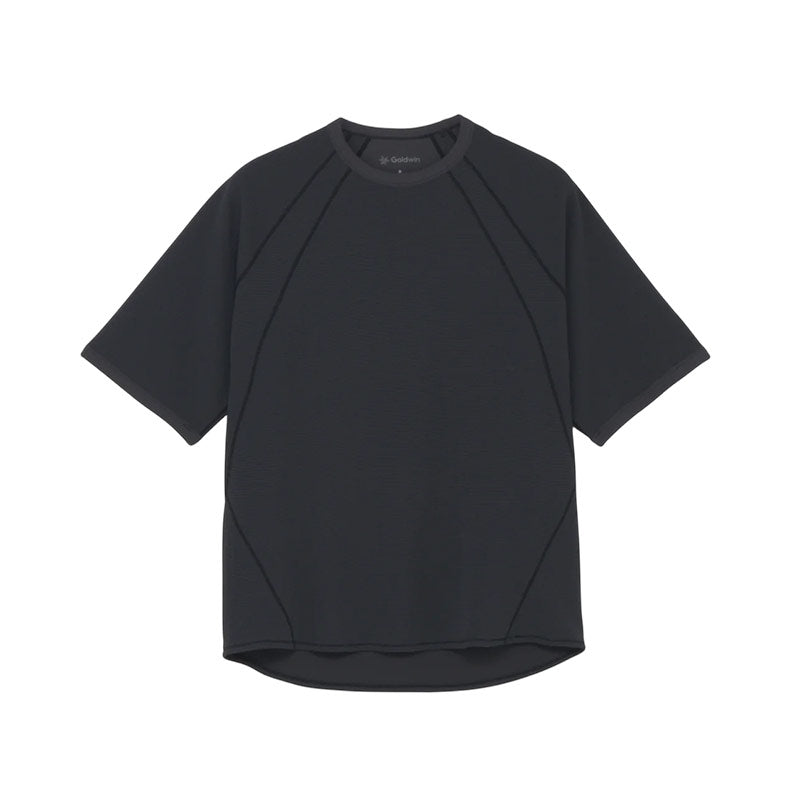 GOLDWIN | Mesh WF Actinoid T-Shirt Ebony Gray