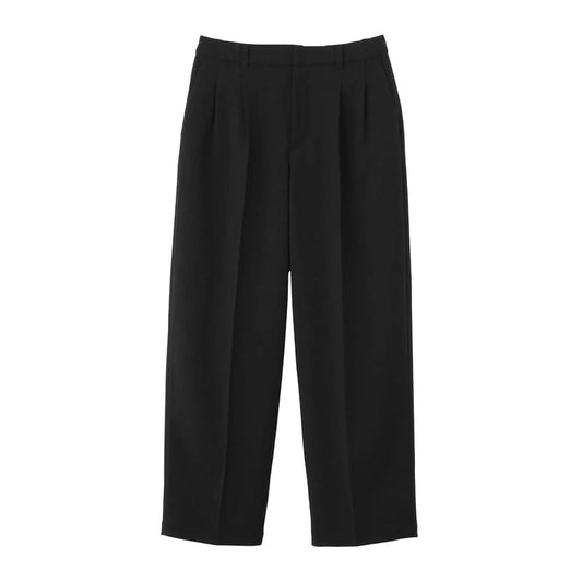 GOLDWIN | Relax Straight Easy Pants Black