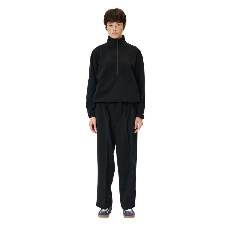 GOLDWIN | Relax Straight Easy Pants Black
