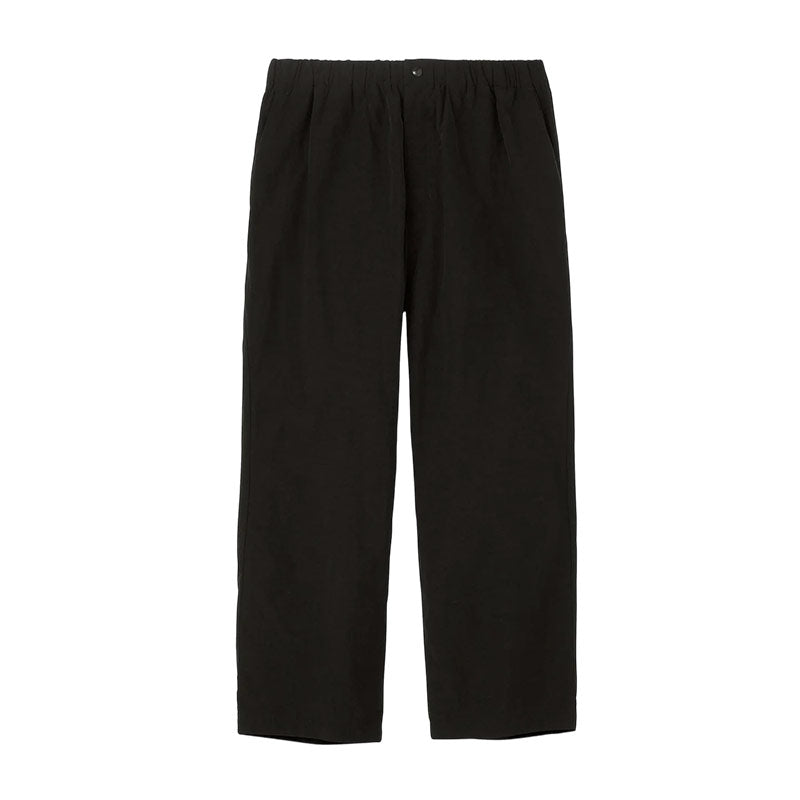 GOLDWIN | Relax Straight Easy Pants Black