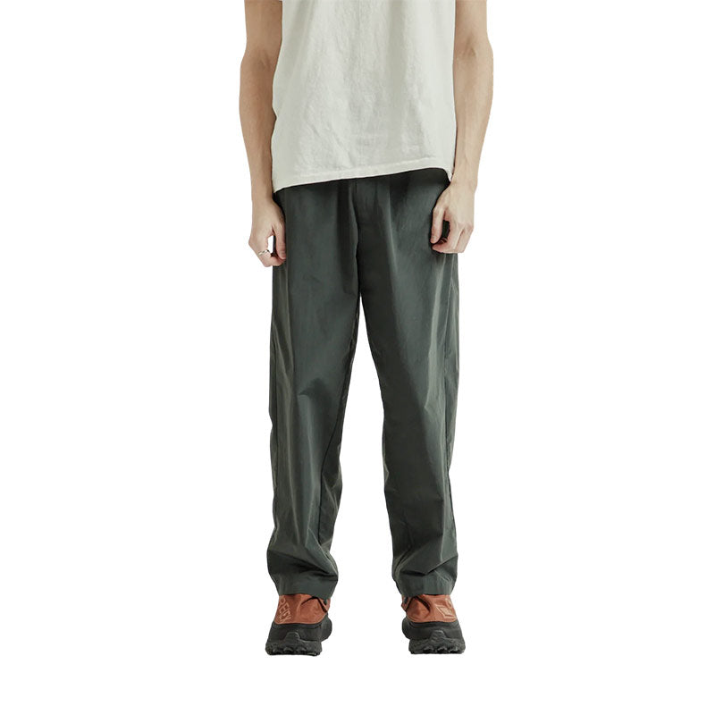 GOLDWIN | Relax Straight Easy Pants Deep Charcoal
