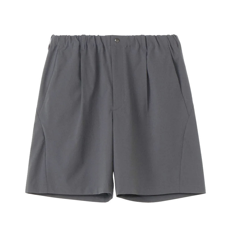 One Tuck Light Stretch Shorts Carbon Gray