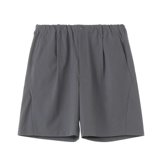 One Tuck Light Stretch Shorts Carbon Gray
