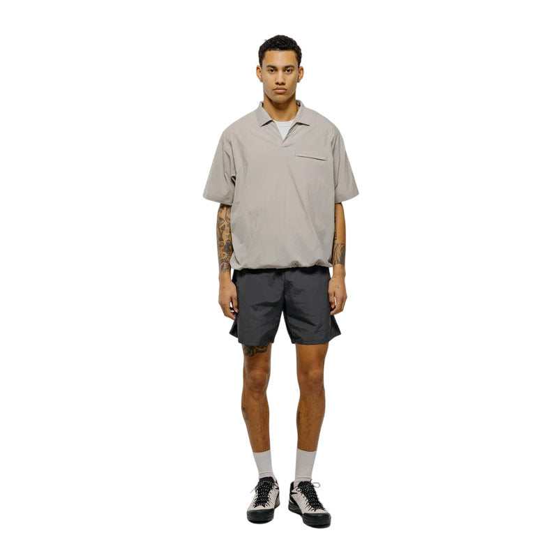GOLDWIN | Nylon Shorts Deep Charcoal