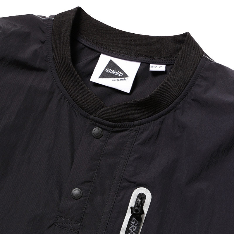 Gramicci X And Wander Patchwork Wind Tee Black