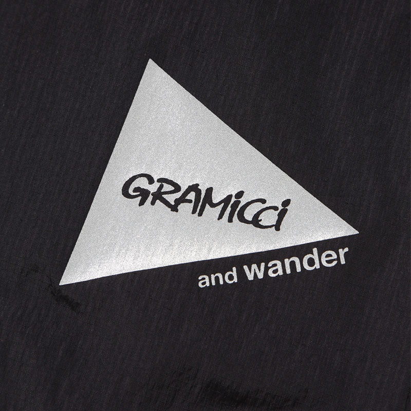 Gramicci X And Wander Patchwork Wind Tee Black