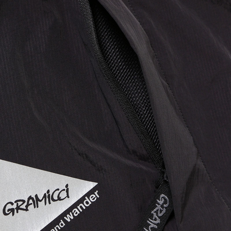 Gramicci X And Wander Patchwork Wind Tee Black