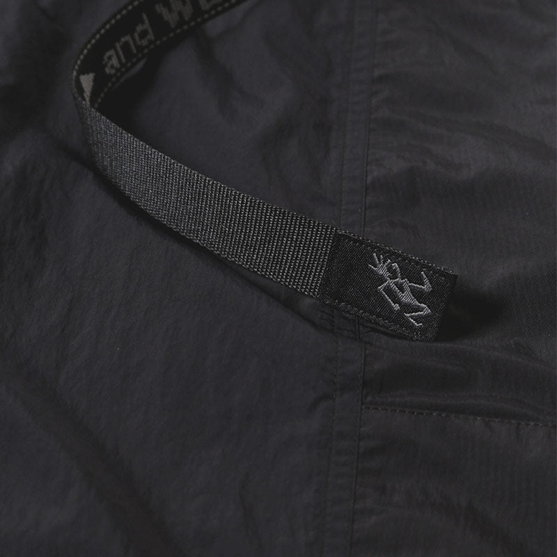 Gramicci X And Wander Patchwork Wind Short Black