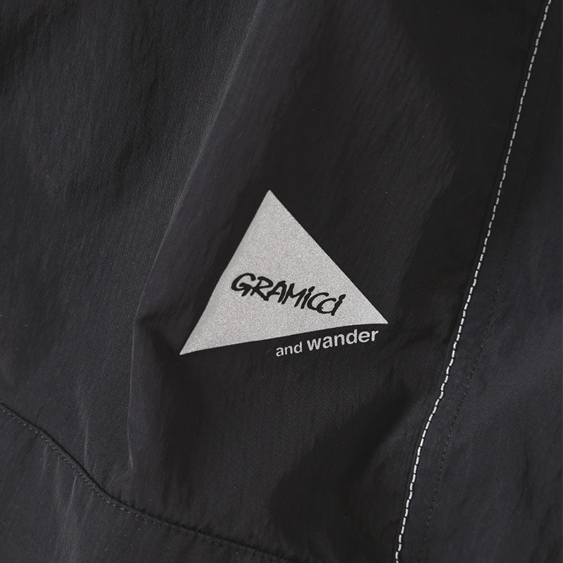 Gramicci X And Wander Women's Patchwork Wind Short Black