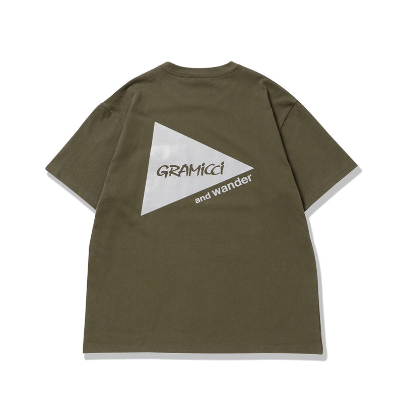 Gramicci X And Wander Backprint Tee Green