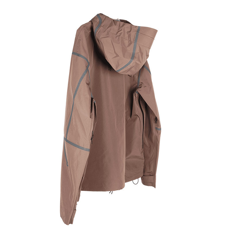 Hardshell Jacket Us Brown