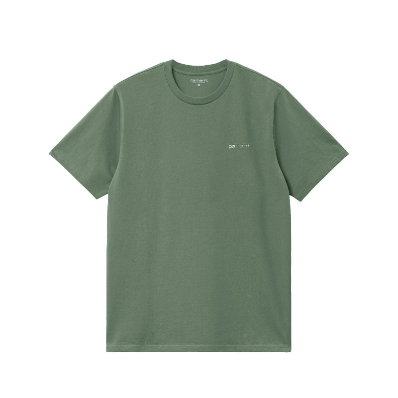 CARHARTT WIP | S/S Script Embroidery T-Shirt Park / White