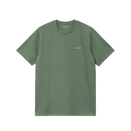 CARHARTT WIP | S/S Script Embroidery T-Shirt Park / White