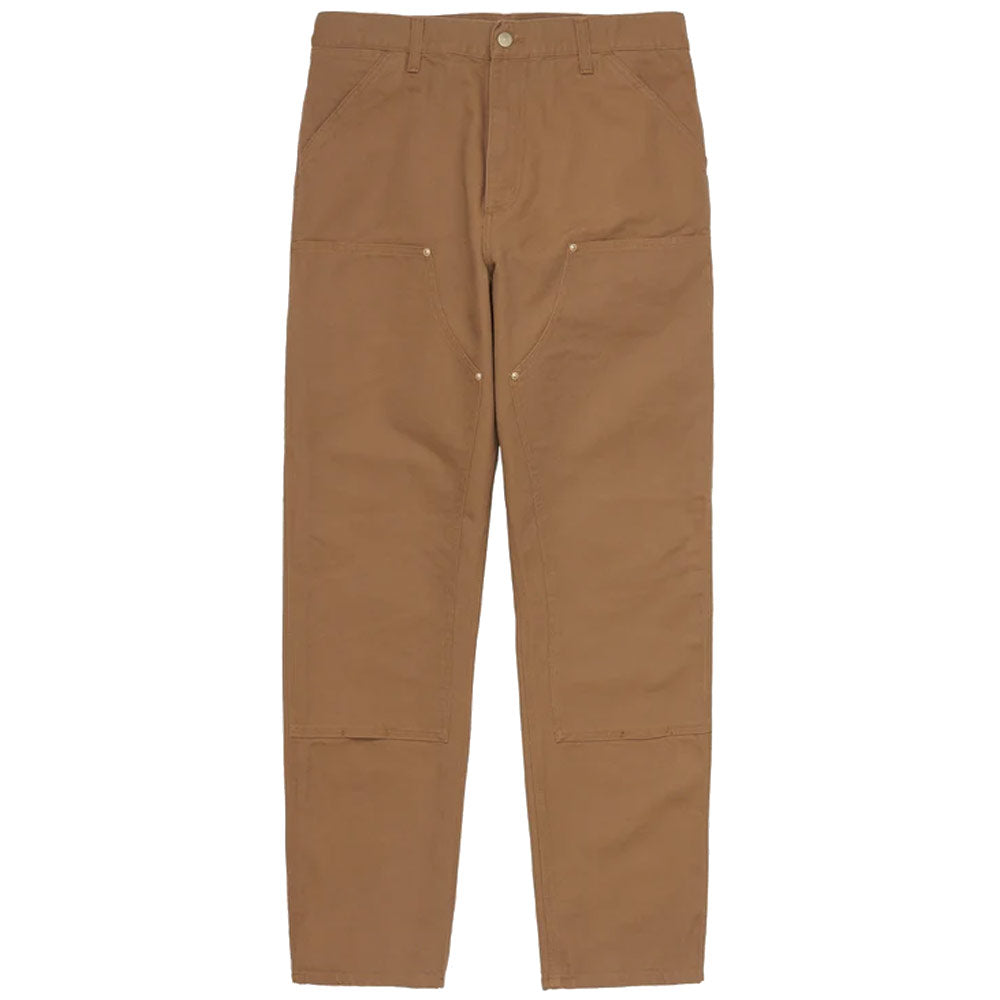 CARHARTT WIP | Double Knee Pant Hamilton Brown rinsed