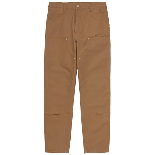 CARHARTT WIP | Double Knee Pant Hamilton Brown rinsed