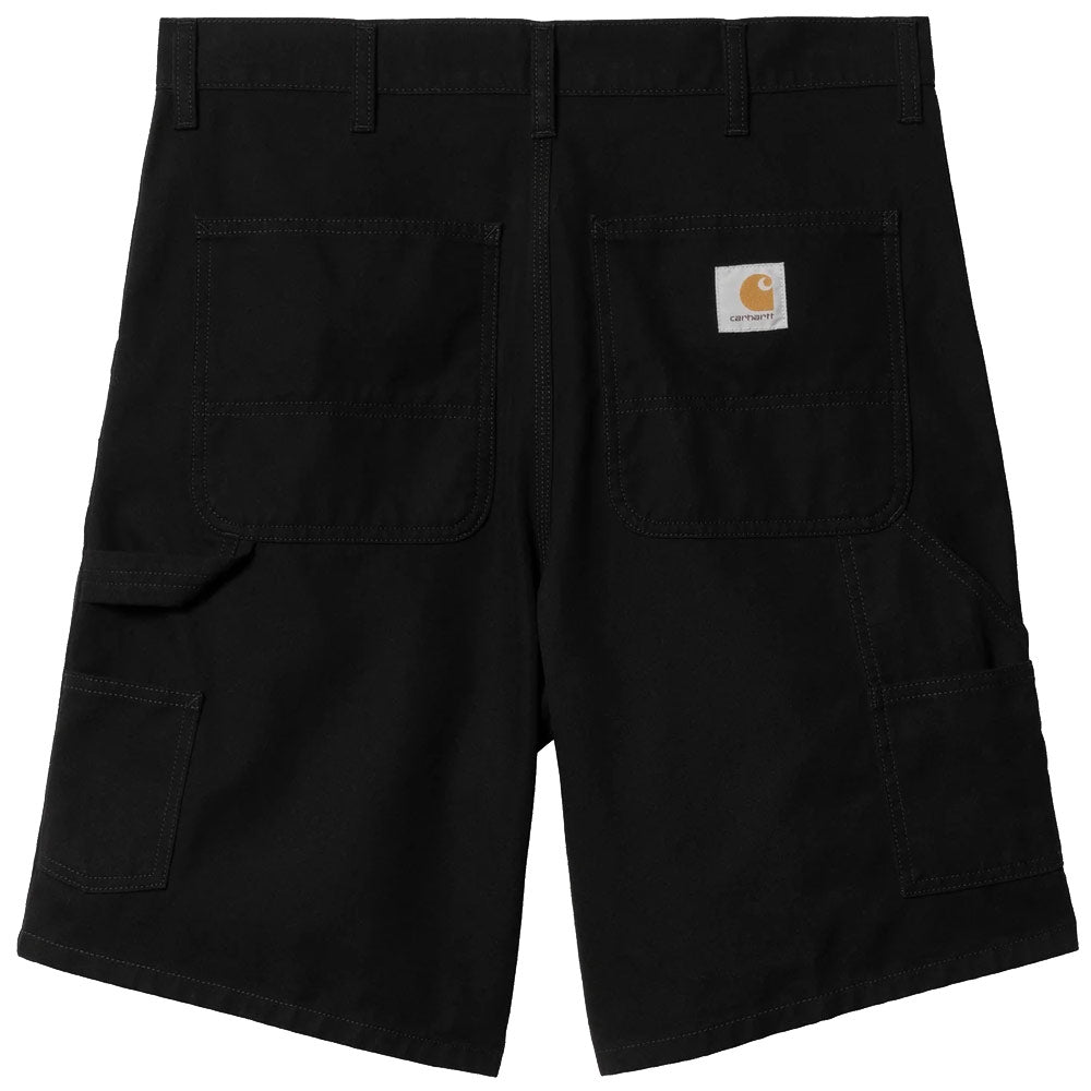 CARHARTT WIP | Double Knee Short Black rinsed