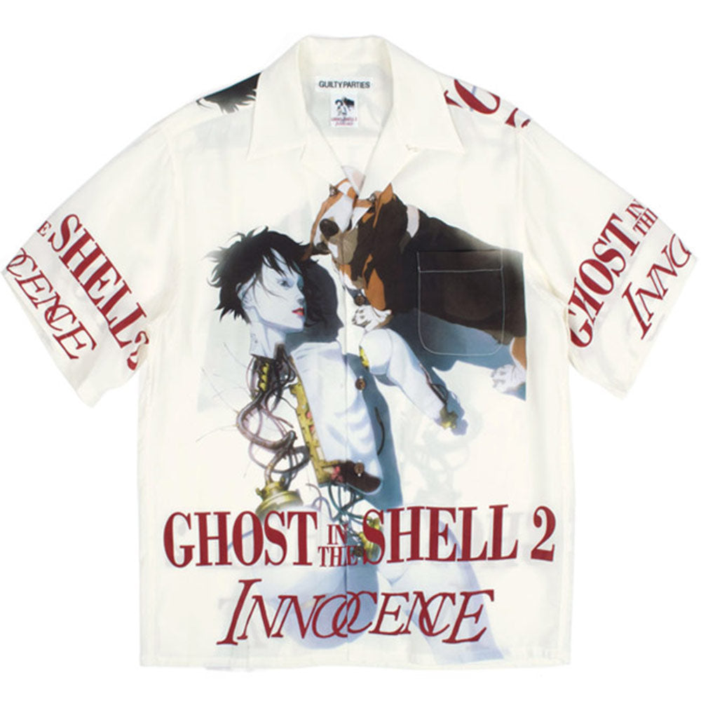 WACKO MARIA Innocence / S/S Hawaiian Shirt ( Type-1 ) White