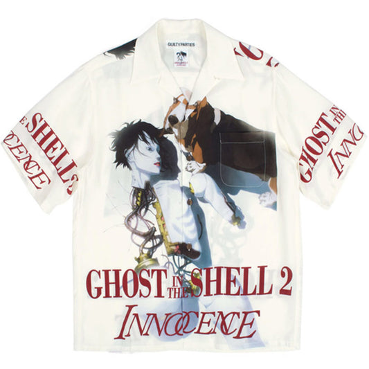 WACKO MARIA Innocence / S/S Hawaiian Shirt ( Type-1 ) White