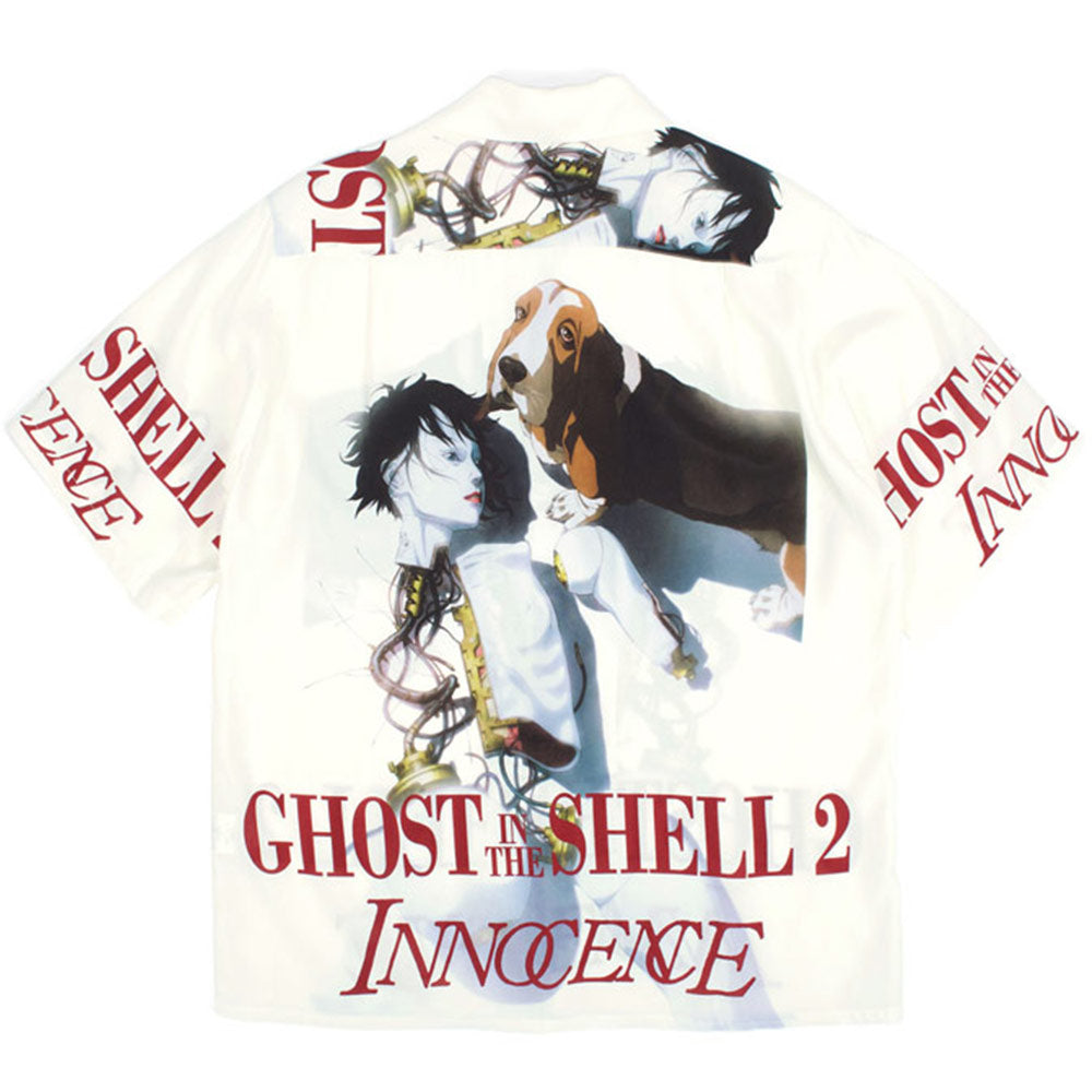 WACKO MARIA Innocence / S/S Hawaiian Shirt ( Type-1 ) White