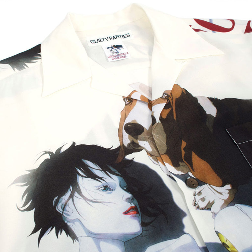 WACKO MARIA Innocence / S/S Hawaiian Shirt ( Type-1 ) White