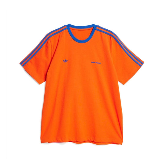 ADIDAS | Adidas X Wales Bonner Short Sleeve Tee Bold Orange / Royal Blue