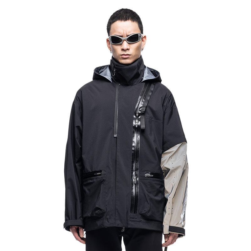 ACRONYM | J115-GT-BSV Jacket Of Man-Made Fibers Black / Silver