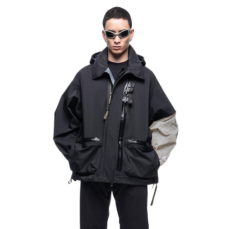 ACRONYM | J115-GT-BSV Jacket Of Man-Made Fibers Black / Silver