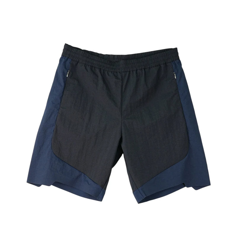 J.L-A.L Nylon Short Black / Dark Blue