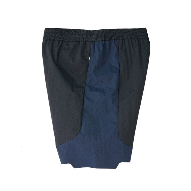 J.L-A.L Nylon Short Black / Dark Blue