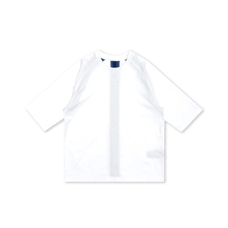 J.L-A.L Bellow T-Shirt Bright Blue / Bright White