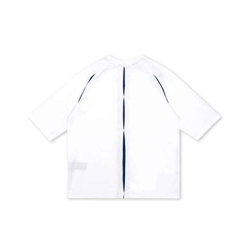 J.L-A.L Bellow T-Shirt Bright Blue / Bright White