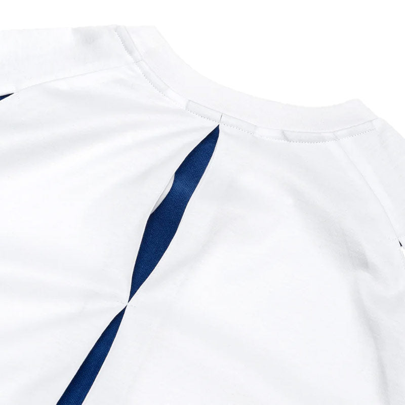 J.L-A.L Bellow T-Shirt Bright Blue / Bright White