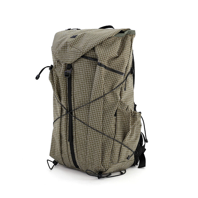 CAYL x Juheul Grid Backpacks Khaki