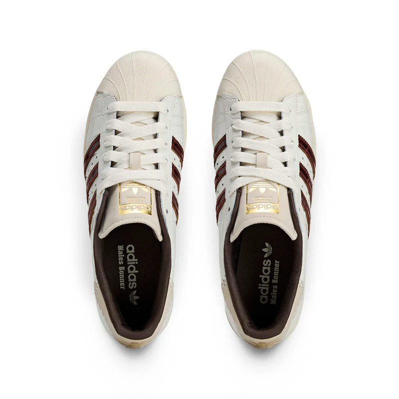 ADIDAS | x Wales Bonner Superstar Shoes Wonder White / Fox Brown