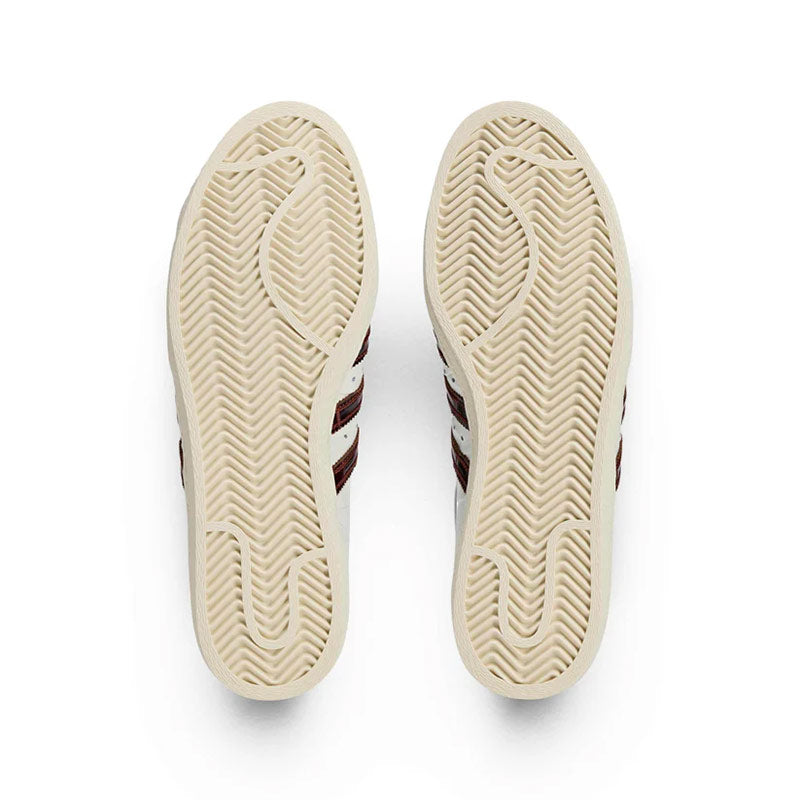 ADIDAS | x Wales Bonner Superstar Shoes Wonder White / Fox Brown