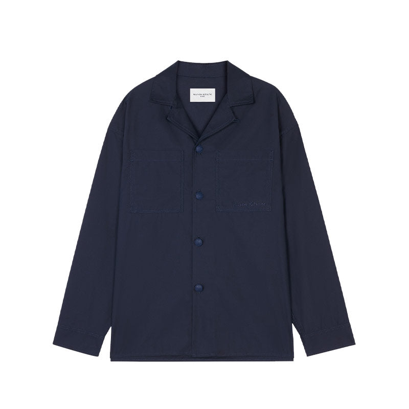 Maison Kitsune Overshirt Dark Navy
