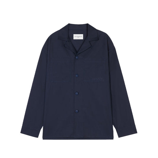Maison Kitsune Overshirt Dark Navy