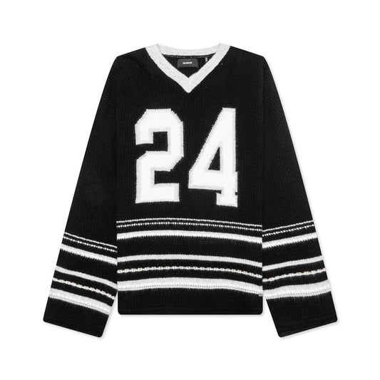 Knit 24 Hockey Jersey Black