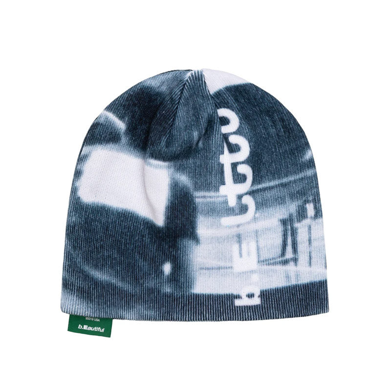 B.EAUTIFUL | x LTTT Generous Beanie Black / White