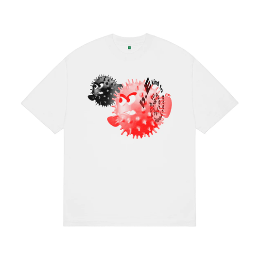B.EAUTIFUL | x LTTT Puffy Fish T-Shirt White