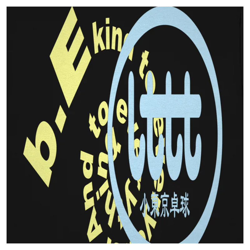 B.EAUTIFUL | x LTTT Logos T-Shirt Black
