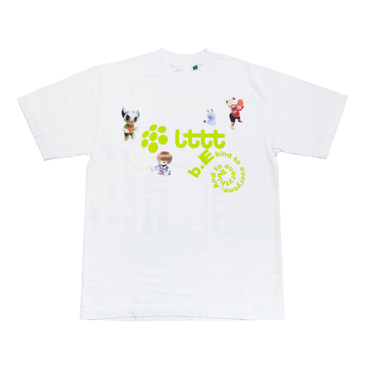 B.EAUTIFUL | x LTTT x Alumni x Standard Nerds Club Exclusive T-Shirt White