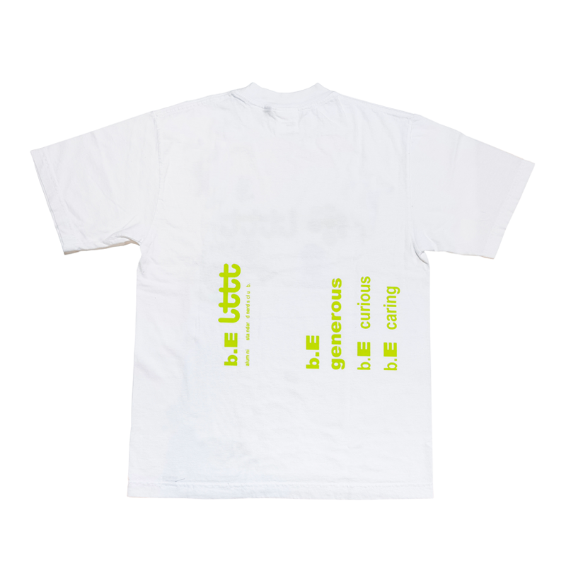 B.EAUTIFUL | x LTTT x Alumni x Standard Nerds Club Exclusive T-Shirt White